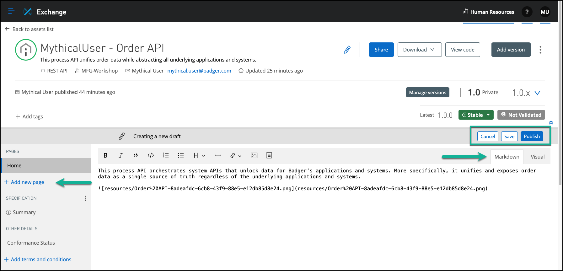 lab04 exchange order api doc editor